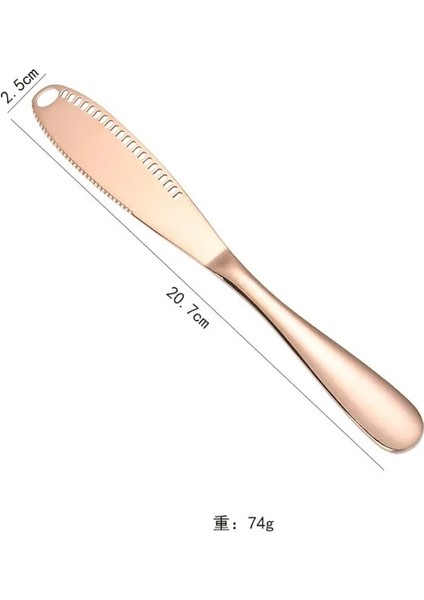 D 1 Adet Değirmen Sürülebilir Tereyağı Peynir Rende Tereyağı Değirmeni Tereyağı Kesici Paslanmaz Çelik Tereyağı Bıçağı Delikli Peynir Tatlı Bıçağı (Yurt Dışından)