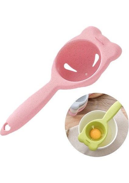 Pembe Yumurta Sarısı Ayırıcı Protein Ayırma Aracı Gıda Sınıfı Yumurta Mutfak Aletleri Mutfak Alet Yumurta Bölücü Yumurta Aksesuarları Şeker Renk (Yurt Dışından)
