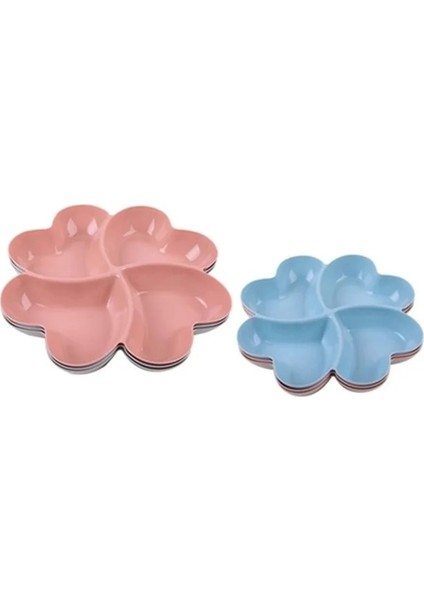 S Pembe Yaratıcı Kalp Şekli Şeker Aperatifler Fındık Tohumları Kuru Meyveler Plastik Tabaklar Yemekleri Kase Kahvaltı Tepsisi Ev Mutfak Malzemeleri (Yurt Dışından) fiyatları