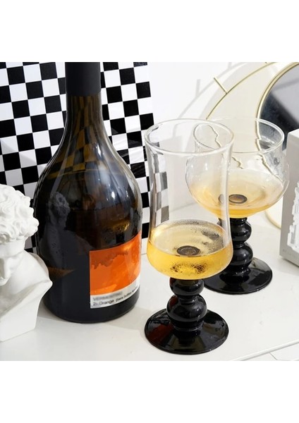 B 400 ml Kadeh Cam Şeffaf Kahve Fincanı Drinkware Su Şişesi Çay Kupaları Süt Suyu Şarap Konteyneri Isıya Dayanıklı Su Bardağı (Yurt Dışından)