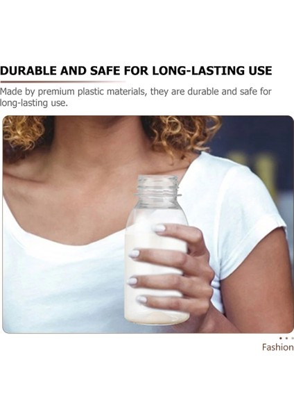 Transparentolor 15 Adet Süt Şişesi Su Cam Kapağı Boş Sürahi Kapakları Şeffaf Kahve Mini Sızdırmazlık Içme Dış Mekan Kullanımı (Yurt Dışından) modelleri