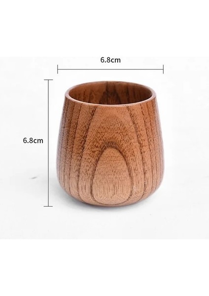 Resim B Yeni Ahşap Büyük Göbek Bardak El Yapımı Doğal Ladin Ahşap Bardak Bira Çay Kahve Süt Su Bardağı Mutfak Bar Drinkware Dropshipping (Yurt Dışından)