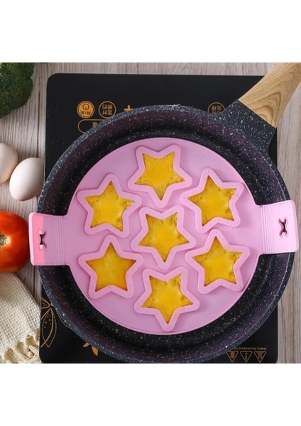 Bir Yumurta Gözleme Yapımcısı Yapışmaz Pişirme Aracı Yuvarlak Kalp Gözleme Yapımcısı Yumurta Pişirici Tava Çevirme Yumurta Halka Kalıp Mutfak Pişirme Omlet Kalıp (Yurt Dışından) fırsatları