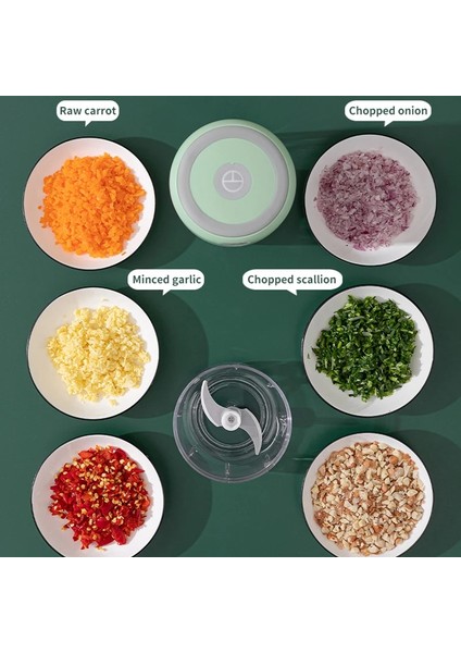 Beyaz Set 100/250 ml Mini Elektrikli Sarımsak Kıyıcı USB Şarj Zencefil Et Ezici Makinesi Biber Kıyıcı Basın Ezici Makinesi Mutfak Aracı (Yurt Dışından) fiyatları