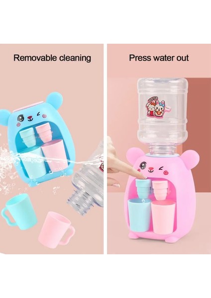 Stil 6 Mini Su Sebili Bebek Oyuncak Içme Suyu El Basın Su Şişesi Pompası Soğutucu Gerçekçi Çocuk Cosplay Sahne Ev Aletleri (Yurt Dışından) indirimleri