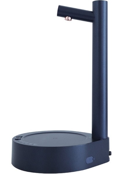 Mavi Akıllı Masa Su Sebili Otomatik Su Şişesi Pompası Tabanı ile Elektrikli Namlulu Su Pompası USB Şarj 6-Gears 100-1000 ml (Yurt Dışından)