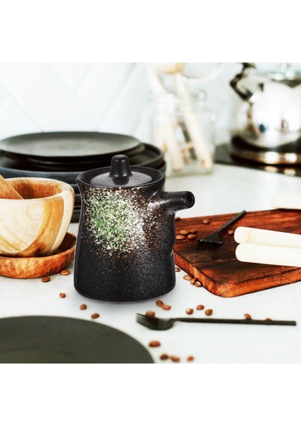 Mavi Dağıtıcı Yağ Sosu Sirke Şişesi Seramik Soya Zeytin Kabı Baharat Çeşni Ponzu Pot Kavanoz Japon Dökücü Mutfak Şişeleri (Yurt Dışından) modelleri
