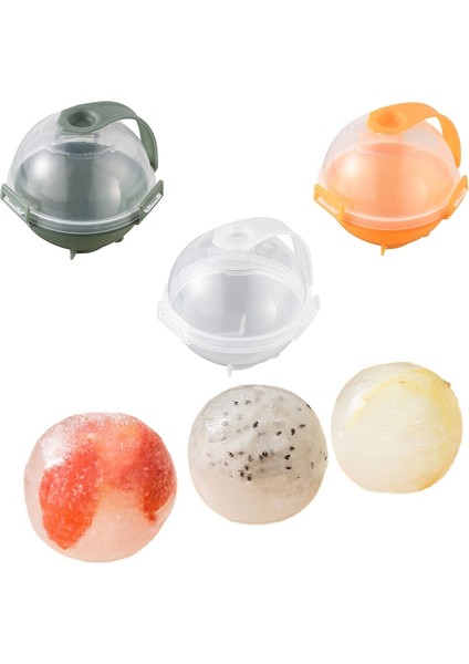 Yeşil Yeni 5 cm Yuvarlak Top Buz Küpü Kalıp Dıy Dondurma Yapma Makinesi Plastik Buz Kalıp Viski Buz Kalıbı Bar Aracı Mutfak Gadget Aksesuarları (Yurt Dışından) indirimleri
