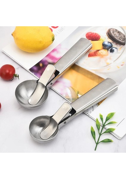 L Dondurma Kaşık Paslanmaz Çelik Dondurma Kazıcı Yapışmaz Meyve Buz Topu Makinesi Karpuz Dondurma Kaşığı Aracı (Yurt Dışından) modelleri