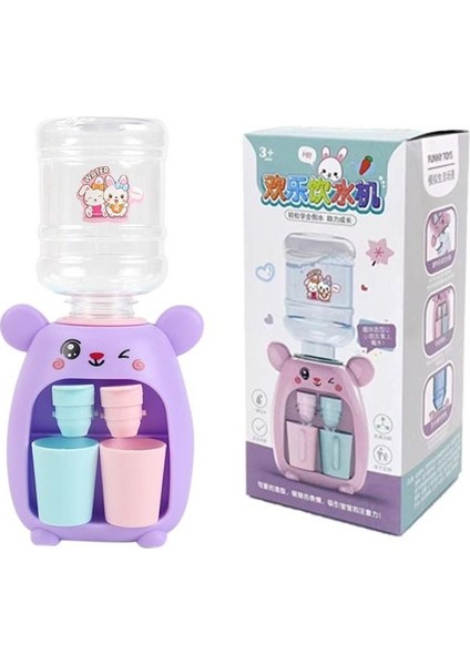 Stil 3 Mini Su Sebili Bebek Oyuncak Içme Suyu El Basın Su Şişesi Pompası Soğutucu Gerçekçi Çocuk Cosplay Sahne Ev Aletleri (Yurt Dışından)