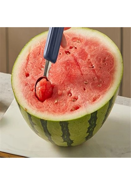 01 Karpuz Topu Kazıcı Kaşık Kolay Kalıptan Çıkarma Meyve Tabağı Topu Kazıcı Meyve Buz Topu Makinesi Paslanmaz Çelik Buz Tepsisi Kalıp (Yurt Dışından) fiyatları