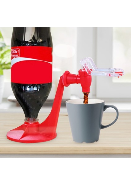 Içecek Içme Dağıtım Çeşmesi Soda Meşrubat Şişesi Baş Aşağı Içecek Invertör Gadget Parti Ev Bar Aksesuarları (Yurt Dışından)