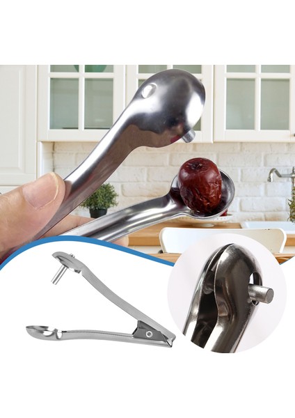 Gümüş Meyve Sıkacağı Bardağı Yedek Kiraz Pitter Aracı Paslanmaz Çelik Kiraz Pitter Taşınabilir Kiraz Çekirdeği Sökücü Sıkacağı Mikser Eki (Yurt Dışından) modelleri
