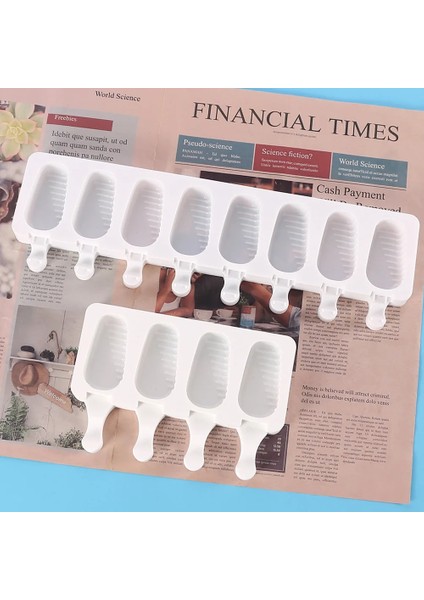 Ahşap Sopa Gözenekli Aşk Silikon Dondurma Kalıp Dıy Geometri Çizgili Popsicle Çikolata Şekerleme Kalıbı Jöle Pişirme Kek Dekor Yapma Seti Hediyeler (Yurt Dışından) modelleri