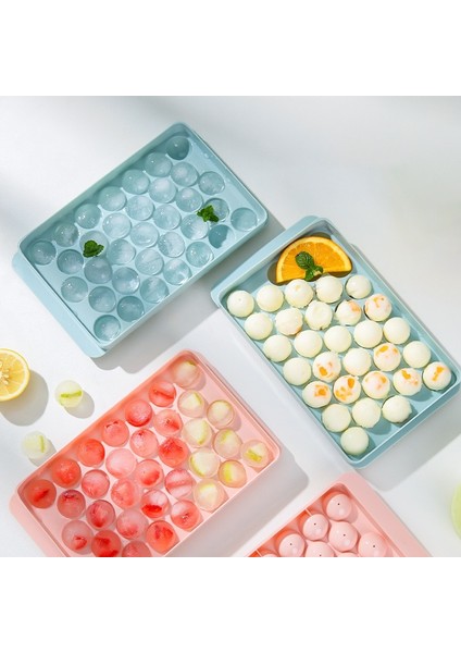 Mavi S 10 17 Dıydondurma Kalıbı Renkli Yuvarlak Buz Kalıbı Eşkenar Dörtgen Buz Küpü Tepsi Küp Makinesi Pp Plastik Kalıp Formları Gıda Sınıfı Kalıp Mutfak Aletleri (Yurt Dışından) indirimleri