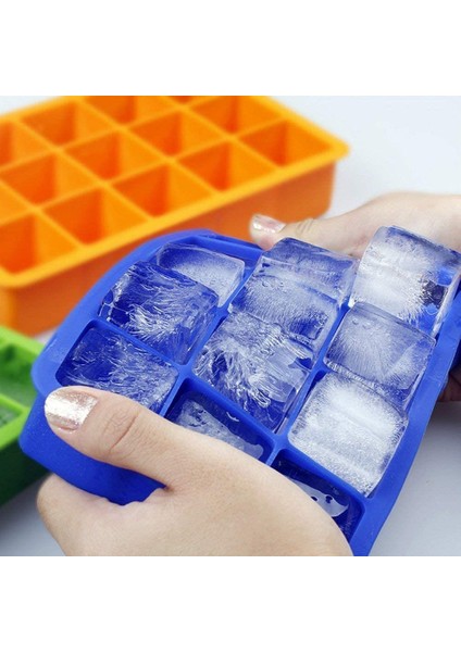 24 Girds Mor Silikon Buz Küpü Tepsi 24/37 Kare El Yapımı Sabun Kalıp Dıy Buz Kalıbı Jöle Kek Şeker Çikolata Kalıpları Dondurma Buz Küpü Kalıpları (Yurt Dışından) fiyatları