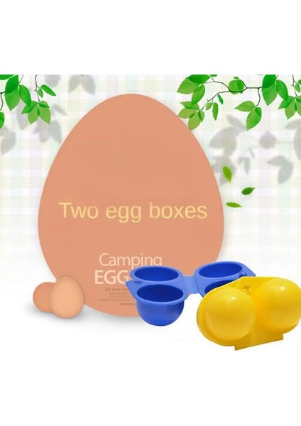 Mavi Açık Kamp Piknik Yumurta Kutusu Taşınabilir Çevre Koruma Yumurta Saklama Kutusu Mavi Mutfak Organizatör Izgara Yumurta Saklama Kutusu (Yurt Dışından) modelleri