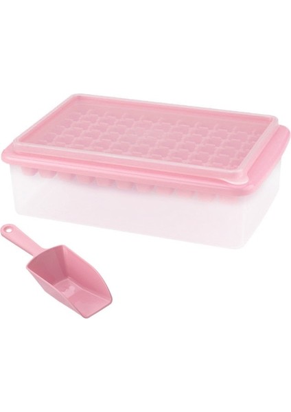 Pembe Set 77 Izgaralar Pres Tipi Buz Küpü Makinesi Buz Kutusu Buz Kalıbı Çift Katmanlı Yaratıcı Buz Saklama Kutusu Hızlı Buz Makinesi Kapaklı Dondurucu Için Buz Tepsileri (Yurt Dışından) fiyatları