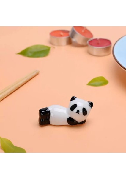 Stil 6 8 Adet/takım Seramik Sevimli Panda Şekli Çubuk Dinlenme Standı Sağlık Çubuk Raf Raf Tutucu Mutfak Sofra Masa Dekorasyon (Yurt Dışından) fırsatları