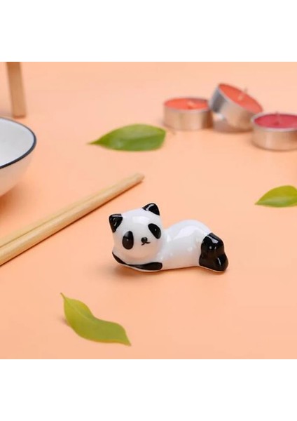 Stil 6 8 Adet/takım Seramik Sevimli Panda Şekli Çubuk Dinlenme Standı Sağlık Çubuk Raf Raf Tutucu Mutfak Sofra Masa Dekorasyon (Yurt Dışından) indirimleri