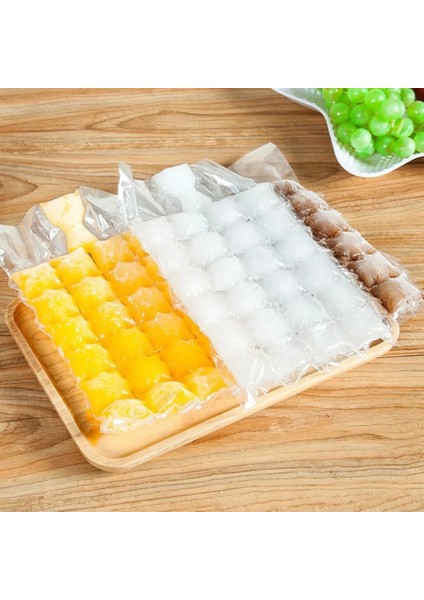 50 Adet 10-100 Adet Tek Kullanımlık Buz Yapma Torbaları Dondurma Makinesi Buz Küpü Çantası Kendinden Contalı Buz Yapma Yaz Için Dıy Içme Buz Küpü Tepsisi Kalıp (Yurt Dışından)