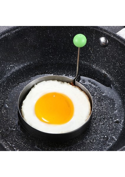 Stil 1 Paslanmaz Çelik Yumurta Kızartma Makinesi Kalp Şeklinde Kahvaltı Kızarmış Yumurta Gözleme Şekillendirici Omlet Kalıp Pişirme Modeli Mutfak Aletleri (Yurt Dışından)