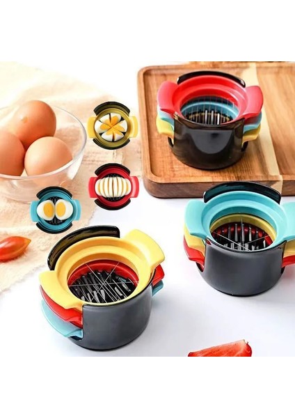 4'ü 1 Arada 4'ü 1 Arada Yumurta Kesici Çok Fonksiyonlu Yumurta Dilimleme, Ev Tipi Kesici Korunmuş Yumurtalar Şık Mutfak Aleti Bölücü (Yurt Dışından) fiyatları