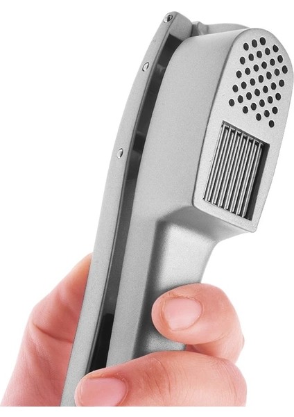 Gümüş Çok Fonksiyonlu Manuel Sarımsak Pres ve Dilimleyici 2 In1 Ev Alüminyum Alaşımlı Sarımsak Kırıcı Kıyıcı Gadget Mutfak Aracı Aksesuarları (Yurt Dışından)