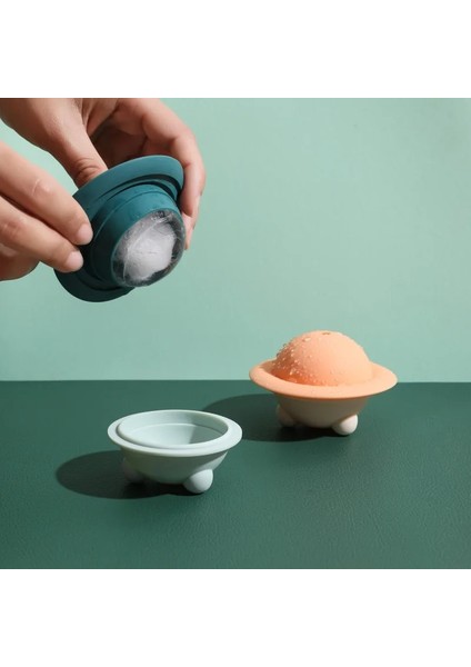 Turuncu Yaz Buz Küpü Kalıpları Yapmak Silikon Küçük Buz Hokeyi Topu Kalıpları Viski Küçük Frizbi Dairesel Buz Yapma Kalıpları Mutfak Ute (Yurt Dışından) modelleri