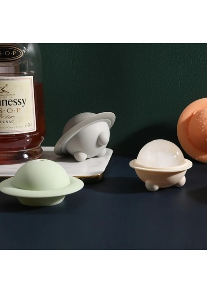 Turuncu Yaz Buz Küpü Kalıpları Yapmak Silikon Küçük Buz Hokeyi Topu Kalıpları Viski Küçük Frizbi Dairesel Buz Yapma Kalıpları Mutfak Ute (Yurt Dışından) fırsatları