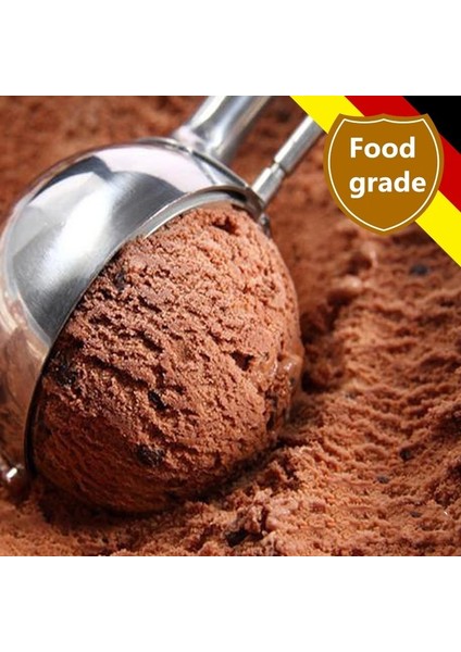 Balck Seti 3 Adet Kurabiye Kepçesi Dondurma Kepçe ile Tetik Serbest Bırakma Anti Kayma Paslanmaz Çelik Kurabiye Hamuru Kepçe Ev Mutfak Aksesuarları (Yurt Dışından) indirimleri