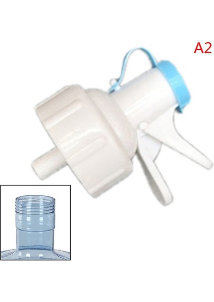 A2 1pc Taşınabilir Şişelenmiş Içme Suyu El Basın Çıkarılabilir Tüp Yenilikçi Vakum Eylem Manuel Pompalı Dağıtıcı (Yurt Dışından)