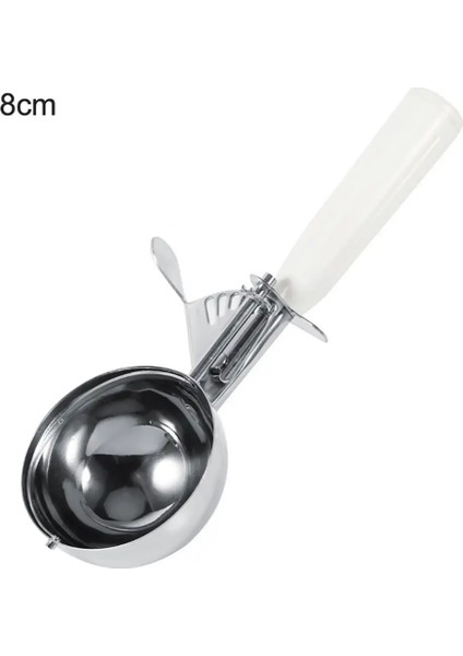 5.5 cm Paslanmaz Çelik Dondurma Kaşıkları Plastik Saplı Meyve Püre Kaşığı Dondurma Topu Kepçe Dondurma Kaşıkları Mutfak Aracı (Yurt Dışından) fırsatları