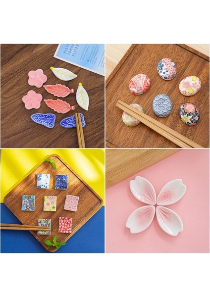 Stil 8 Yeni Stiller Çubuk Dinlenme Japon Çubuklarını Seramik Dekoratif Tutucu Raf Kaşık Çatal Mutfak Aletleri Sofra Aksesuarları 젓가락 (Yurt Dışından) fiyatları