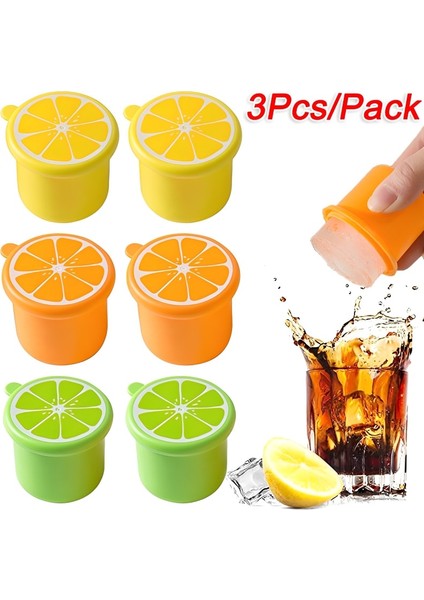 Styleb (Yeşil)-3 Adet Mini Buz Küpü Makinesi Kare Buz Hokeyi Kalıbı Kaşık Jöle Puding Yoğurt Buz Küpü Tepsi Kutusu Dondurma Makinesi Aracı Mutfak Gadget (Yurt Dışından)