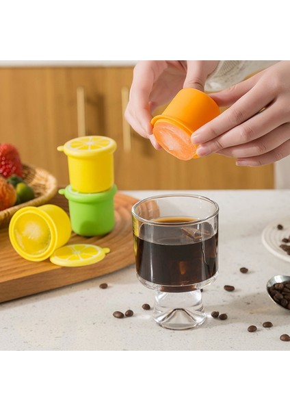 Styleb (Yeşil)-3 Adet Mini Buz Küpü Makinesi Kare Buz Hokeyi Kalıbı Kaşık Jöle Puding Yoğurt Buz Küpü Tepsi Kutusu Dondurma Makinesi Aracı Mutfak Gadget (Yurt Dışından)