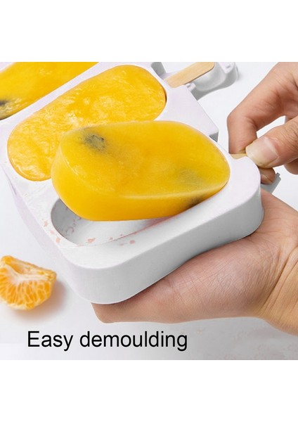 215X125X21MM Ev Yapımı Gıda Sınıfı Silikon Dondurma Kalıp Popsicle Kalıp Dondurucu Dondurma Çubuğu Kalıp (Yurt Dışından) fiyatları