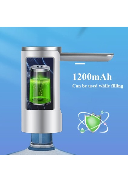 Siyah Akıllı Su Şişesi Pompası Ev USB Elektrikli Katlanabilir Namlulu Su Emme Cihazı Masaüstü Maden Suyu Pompası Su Sebili (Yurt Dışından) fiyatları