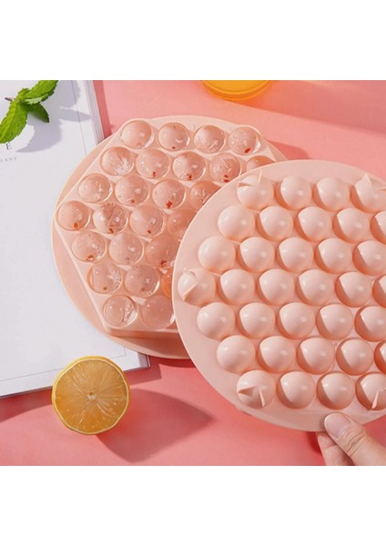 Pembe 1pc - Kendi Kendine Yapılan Büyük Buz Hokeyi Buz Küpü Buz Yapım Makinesi Buz Küpü Kalıp Yumuşak Silikon Ev Viski Basın Buz Saklama Kutusu (Yurt Dışından) modelleri