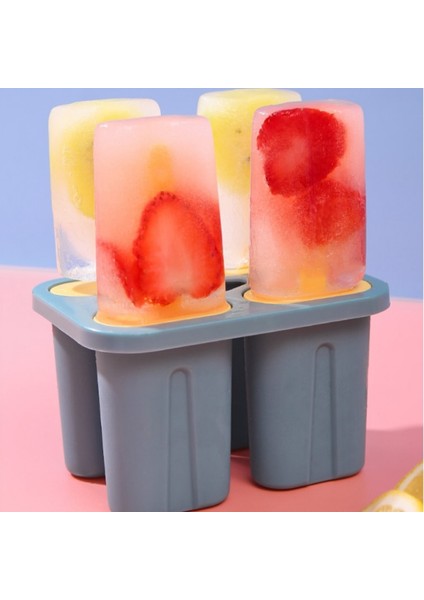 50 Adet Ahşap Dört Delikli Dondurma Kalıp Ev Yapımı Popsicle Dondurma Kalıp Dondurulmuş Buz Küpü Kendinden Yapılmış Popsicle Kutusu Yaz Çocuk Buz Yapıcı (Yurt Dışından) fırsatları