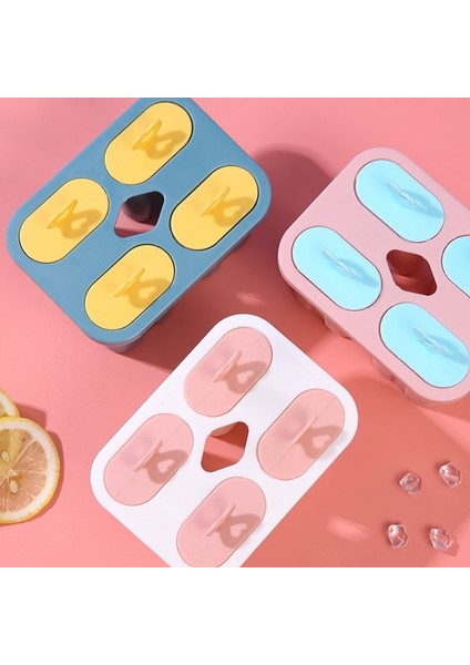 50 Adet Ahşap Dört Delikli Dondurma Kalıp Ev Yapımı Popsicle Dondurma Kalıp Dondurulmuş Buz Küpü Kendinden Yapılmış Popsicle Kutusu Yaz Çocuk Buz Yapıcı (Yurt Dışından) indirimleri