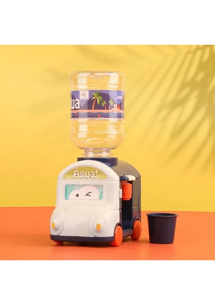 C Mini Su Sebili Bebek Oyuncak Içme Suyu Soğutucu Gerçekçi Sevimli Küçük Tren Çocuk Cosplay Sahne Ev Dekor Süsleme (Yurt Dışından)