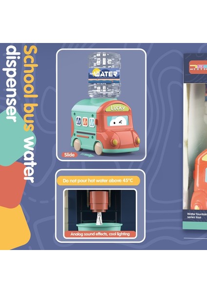 C Mini Su Sebili Bebek Oyuncak Içme Suyu Soğutucu Gerçekçi Sevimli Küçük Tren Çocuk Cosplay Sahne Ev Dekor Süsleme (Yurt Dışından) fiyatları