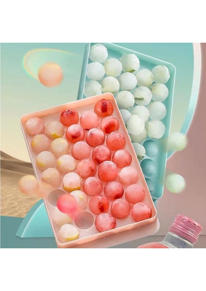 A-08 Ev Buz Hokeyi Buz Küpü Kalıp Gıda Sınıfı Basın Kalıp Kapaklı Silikon Ev Yapımı Buz Küpü Buz Kutusu Mutfak Gereçleri (Yurt Dışından) fiyatları