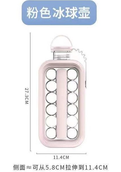 Pembe Dondurma Araçları Top Küp Tepsi Makinesi Silikon Kalıp Popsicle Küvetler Mutfak Aksesuarları Moldes De Silicona Molde Yaz Alet (Yurt Dışından)