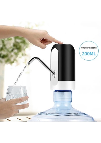 Sarı 2021 Yeni Profesyonel Içme Çeşmesi Elektrikli Taşınabilir Su Pompalı Dağıtıcı Galon Içme Suyu Şişesi Anahtarı Sessiz USB Şarj (Yurt Dışından) fırsatları