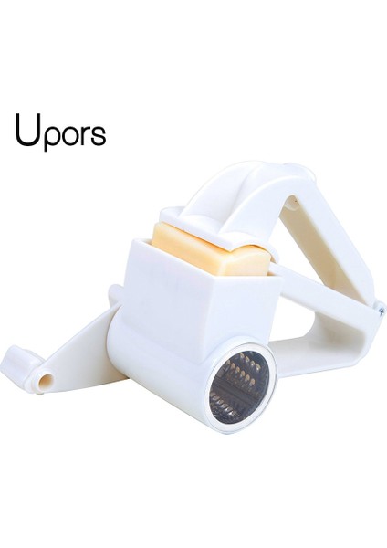 Flake Upors Plastik El-Krank Peynir Rendesi Döner Zencefil Dilimleme Rendesi Çikolata Için Paslanmaz Çelik Varil ile Kesici (Yurt Dışından) fiyatları