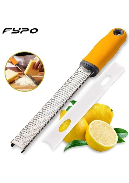 Kırmızı Limon Zester ve Peynir Rendesi-Zencefil, Sarımsak, Küçük Hindistan Cevizi, Çikolata, Jilet Keskinliğinde Paslanmaz Çelik Bıçak + Koruma Kapağı - Bulaşık Makinesinde Yıkanabilir (Yurt Dışından) fiyatları