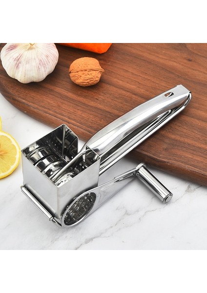 Gümüş Kabarcık BAG1PC El Paslanmaz Çelik Döner Peynir Rende Sarımsak Havuç Kesici Dilimleme Parçalayıcı Öğütücü Mutfak Aracı (Yurt Dışından) indirimleri