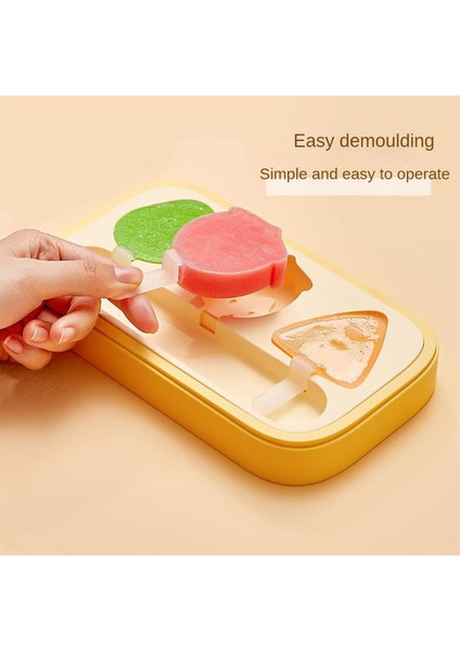 01 Toksik Olmayan Tatsız Dondurma Makinesi Gıda Sınıfı Ev Yapımı Popsicle Diy Popsicle Kalıp Silikon Dondurma Kalıp Mutfak Aksesuarları (Yurt Dışından) fiyatları